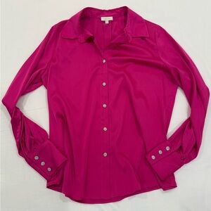 Laura Satin Rhinestone Blouse